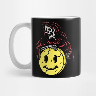 Emoticon Skull Horror Mug